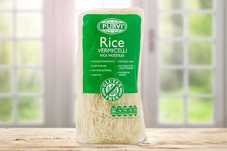 Purvi White Rice Vermicelli 200g