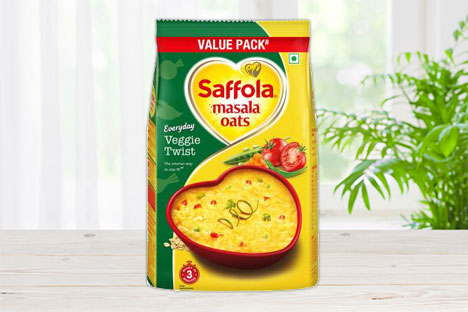 Saffola Veggie Twist Oats 500g