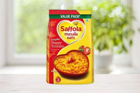 Saffola Peppy Tomato Oats 500g
