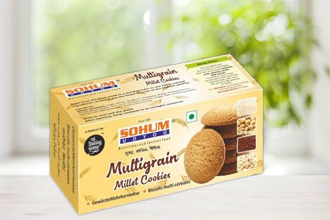 Sohum Millet Multigrain Cookies 100g