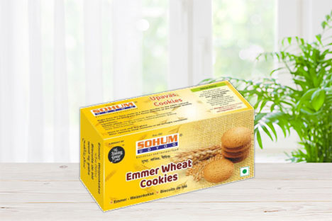 Sohum Emmer Wheat Cookies 100g