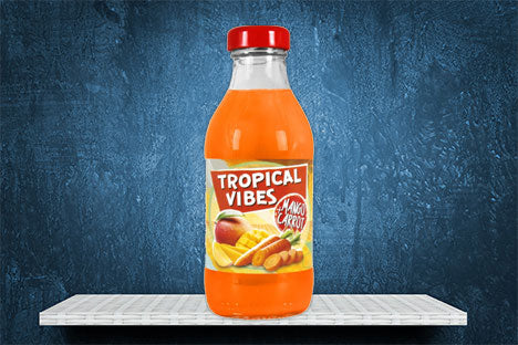 Tropical Vibes Mango Carrot Juice  300ml