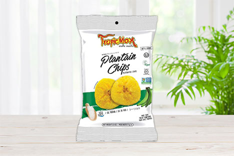 Tropimax Plantain chips  Salted 71g
