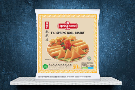 TYJ Spring Roll Pastry 6' 50 Sheets