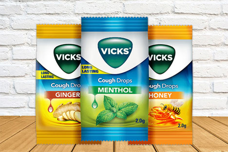 Vicks Honey/Ginger/Menthol Cough Drops