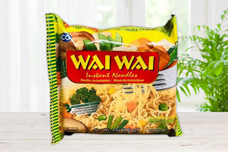 Wai Wai Veg Noodles 75g