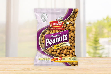 Jabsons Roasted Peanuts Black Pepper 140g