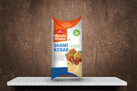 Haldirams Frozen Wrap - Shami Kebab