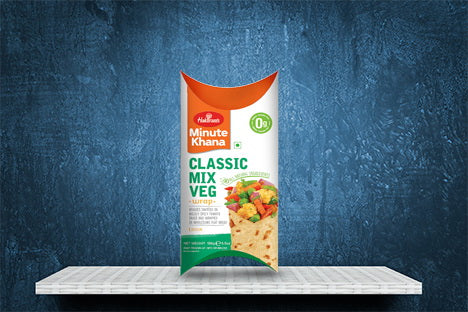 Haldirams Frozen Wrap - Mix Veg