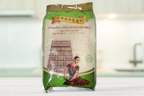 Shankar Andhra Sona Masoori Rice 5kg – Fast n Fresh