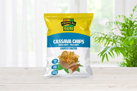 Tropical Sun Cassava Crips salted 80gm