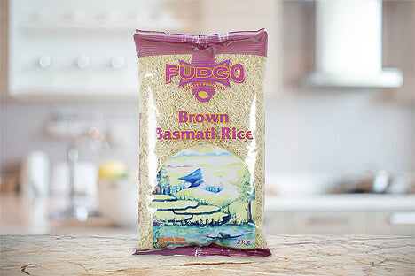 Fudco Rice Basmati Brown 2kg