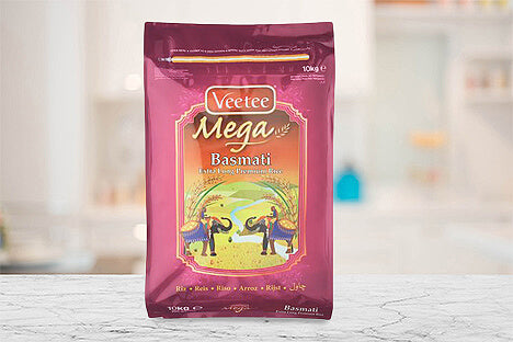 Veetee Mega Long Prem Rice 10kg