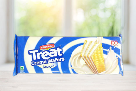 Britannia Treat Wafers Vanilla 150g