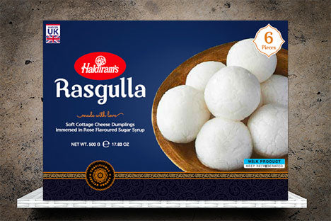 Haldirams Rasgulla 6pc 500g