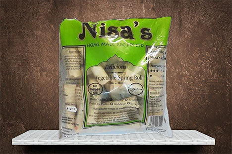 Nisas vegetable spring roll 20s