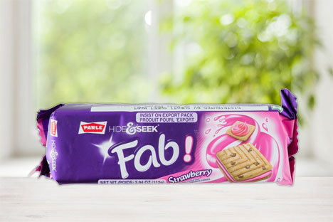 Parle Hide & Seek Fab Strawberry 112g