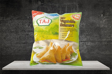 Taj Vegetables samosas 20pc