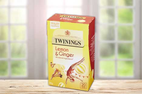Twinnings Green Tea Lemon & Ginger 20's