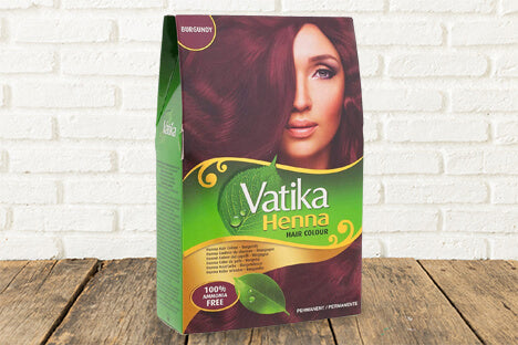 Vatika Henna Hair Colour Burgundy 60g